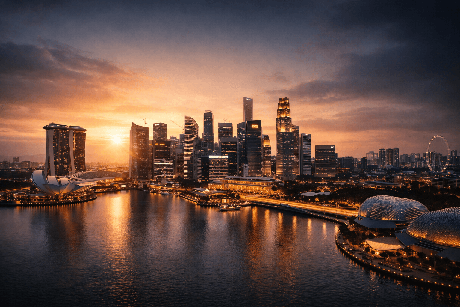 Singapore skyline